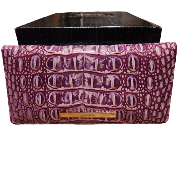 Brahmin Handbags - Brahmin Leather purple Ady wallet